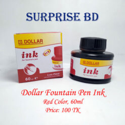 Dollar Fountain Pen Ink 60ml (Red)