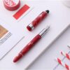 SIKIB-F19-Acrylic-Floral-Fountain-Pen-Red