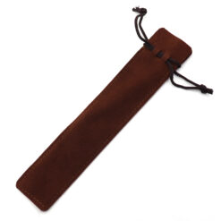 Brown Velvet Pen Pouch