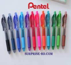 Pentel EnerGel Retractable Liquid Gel Pen 12 Color Set (BLN105-C)