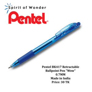 pentel-bk417-blue